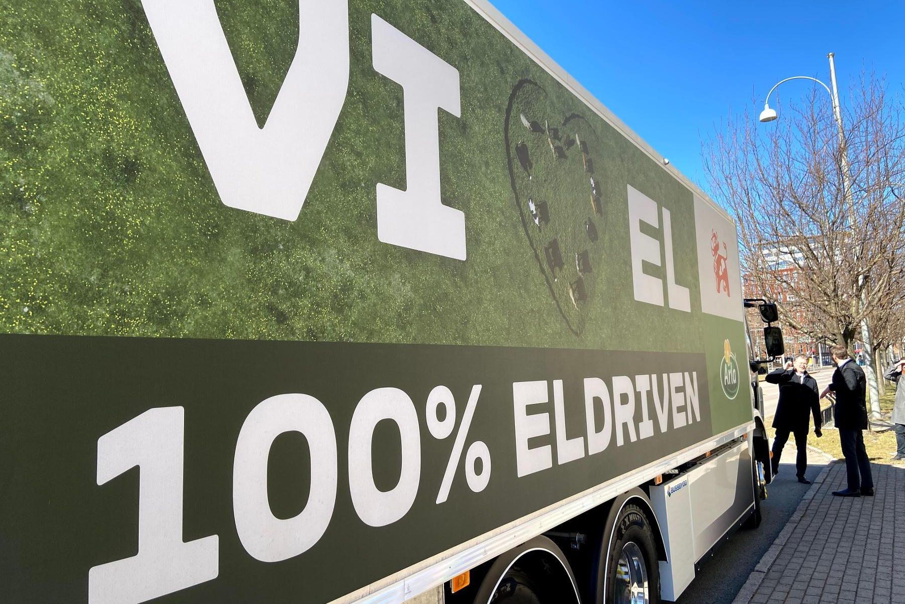 Arlas nya eldrivna lastbil.