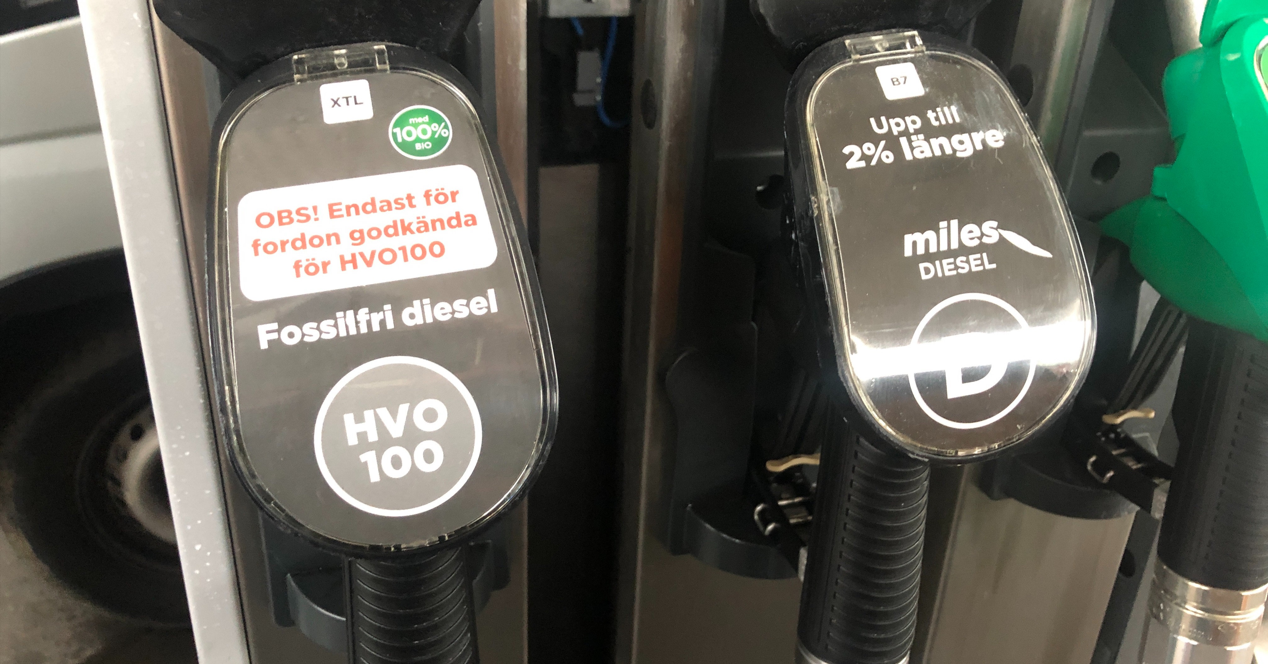 Billigare diesel efter skattesänkning