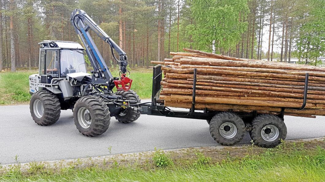 Vimeks kombimaskin Duo premiärvisades på Elmia Wood i fjol.