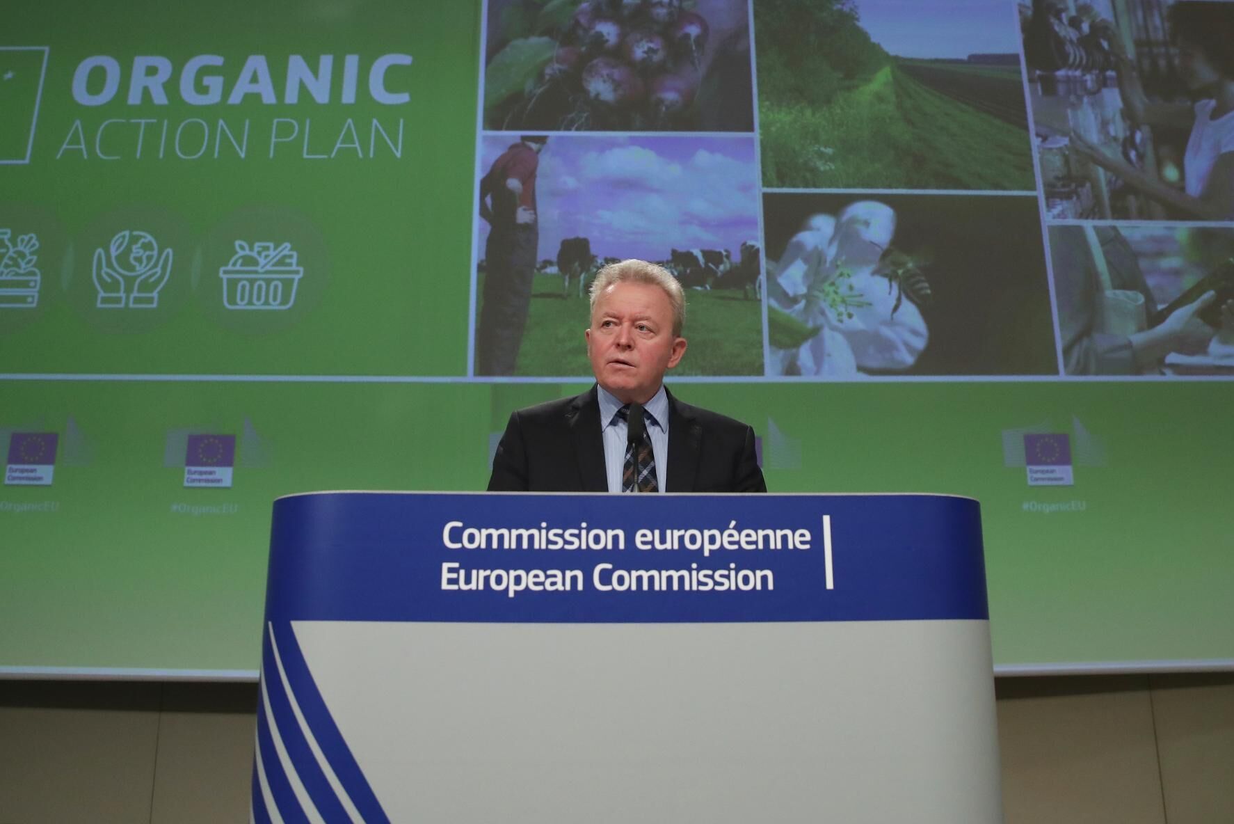 På torsdagsmorgonen presenterade jordbrukskommissionär Janusz Wojciechowski EU-kommissionens handlingsplan.