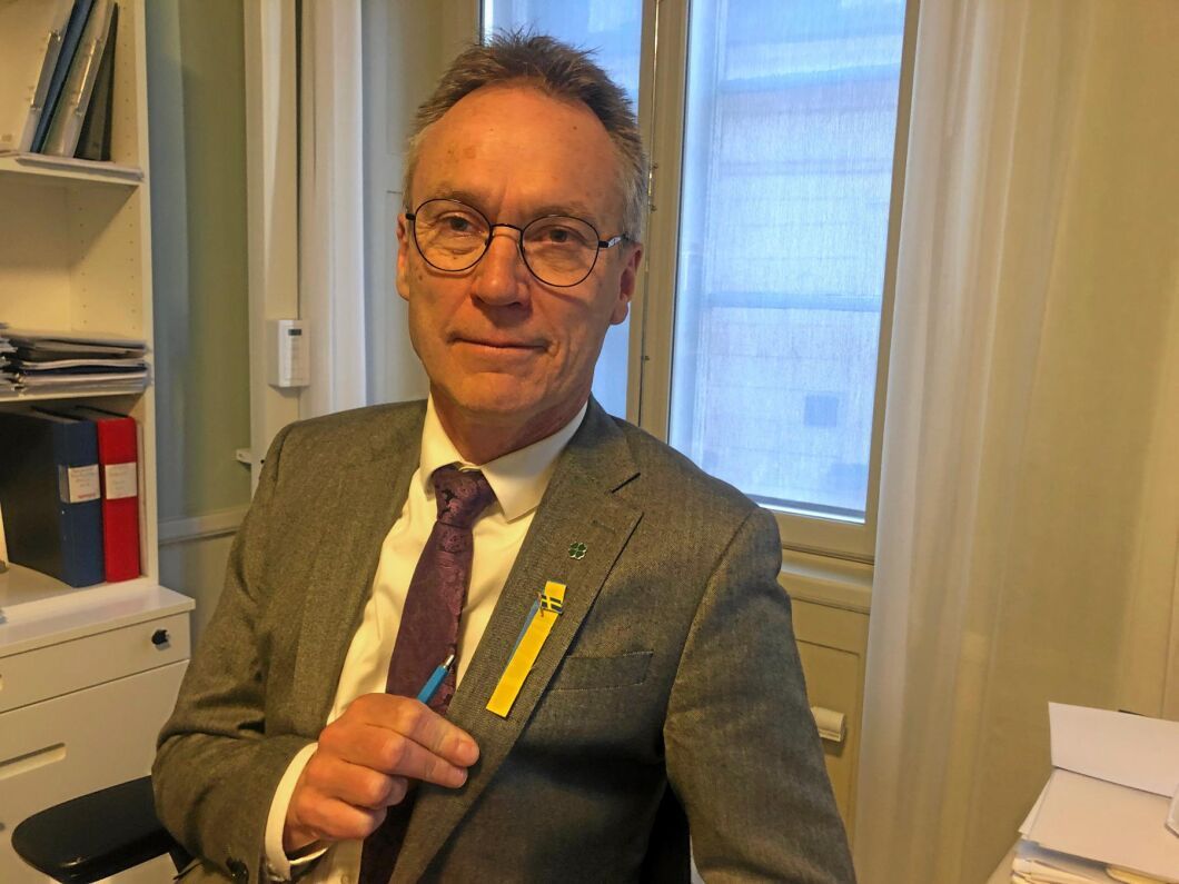 Centerpartisten Lars Thomsson från Gotland har ett starkt engagemang för Ukraina och är bland annat ordförande för riksdagens svensk-ukrainska vänskapsgrupp.