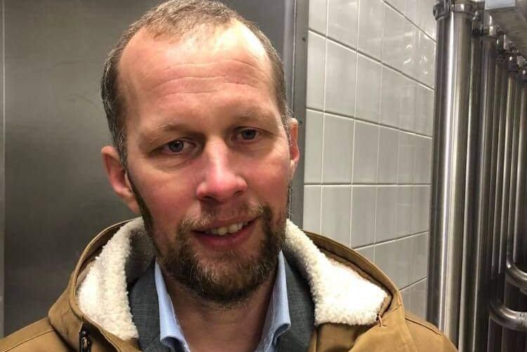 Anders Birgersson, en av grundarna till Glada Bonden som har köpt Arlas gamla mejeri av Boxholms kommun.
