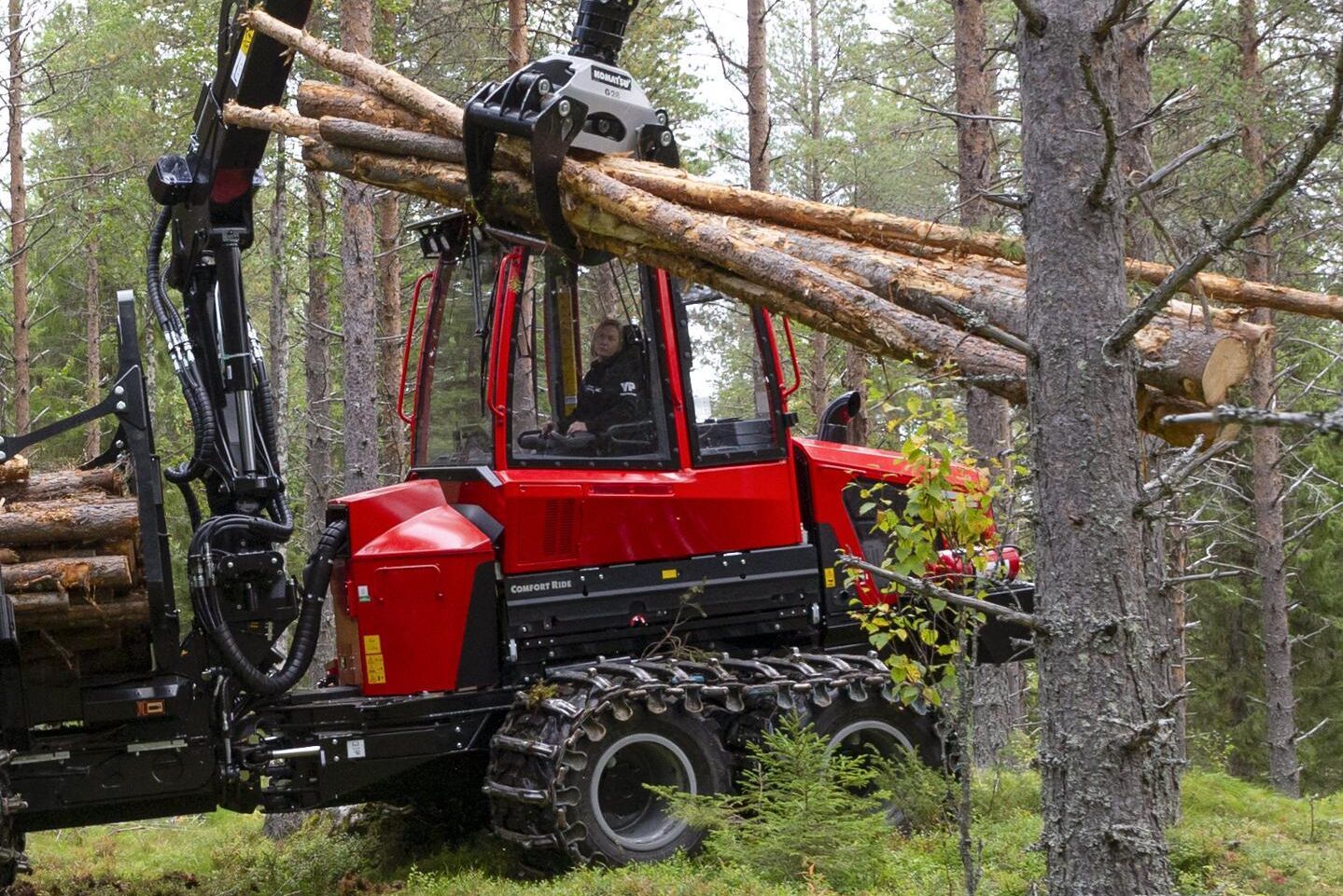 Komatsu kommer att från och med september erbjuda kranspetsstyrning på alla sina skotarmodeller.