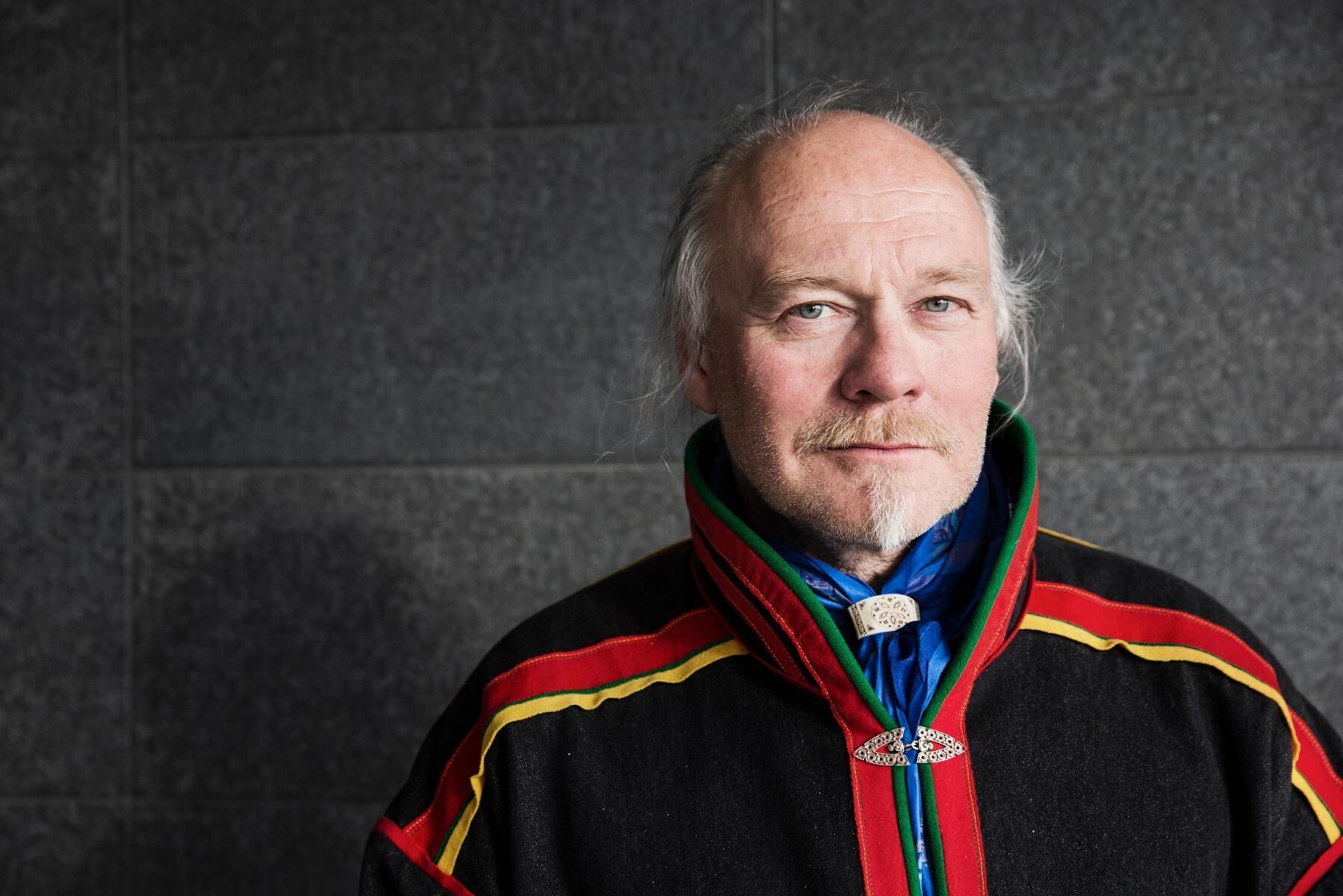 Girjas samebys ordförande, Matti Blind Berg.