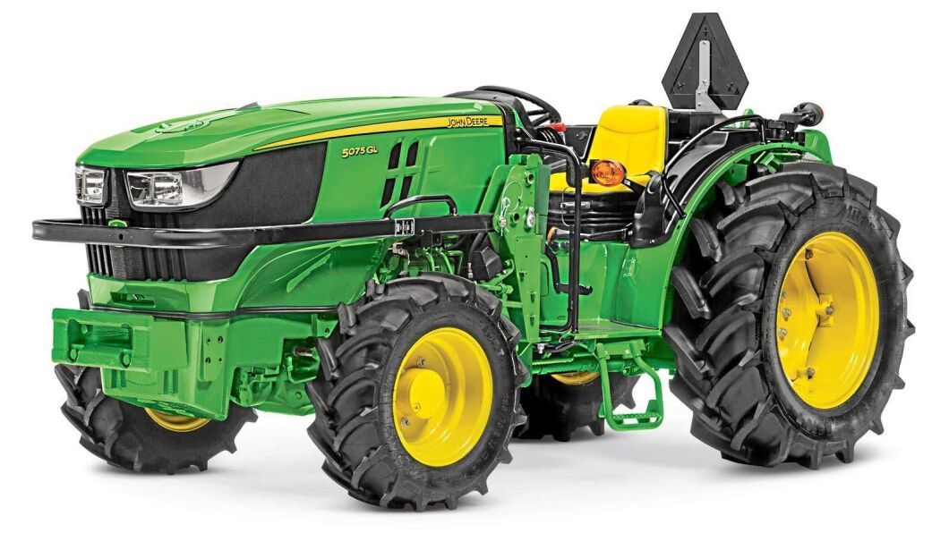 5075GL är en ny traktor med 75 hästkrafter.
