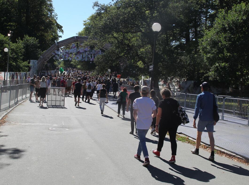 Animaliefria Göteborgfestivalen Way Out West drog i gång under torsdagen. FOTO: Bildbyrån