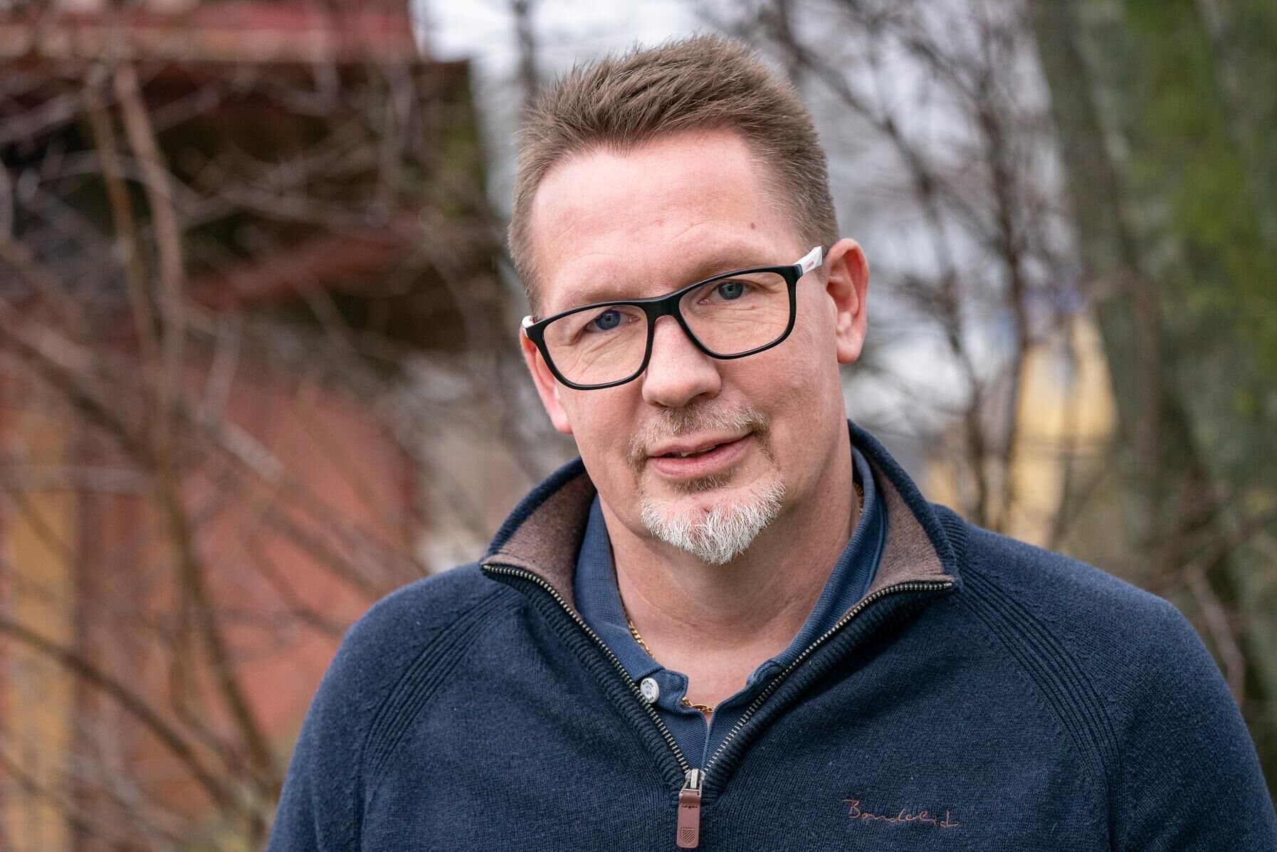 Jörgen Martinsson, vd för branschorganisationen Svensk mink.