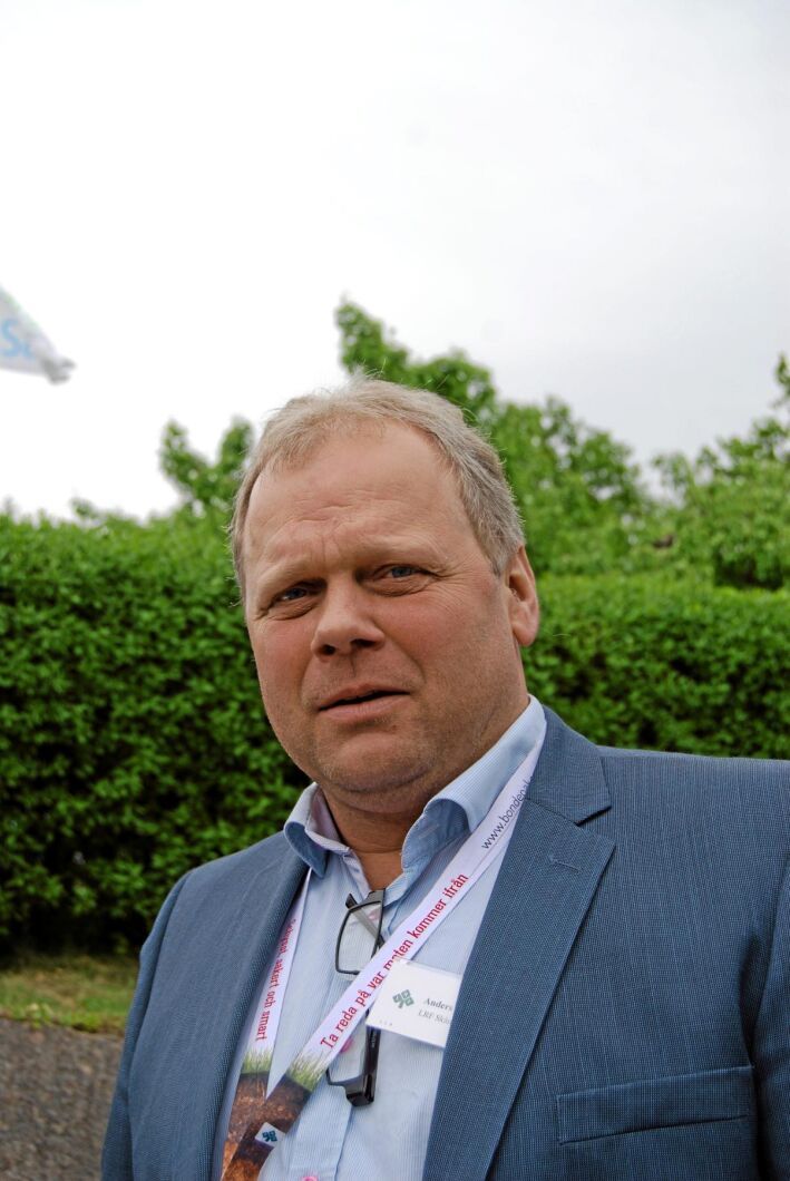 Anders Rolfsson, ordförande i Skånemejerier ekonomisk förening.