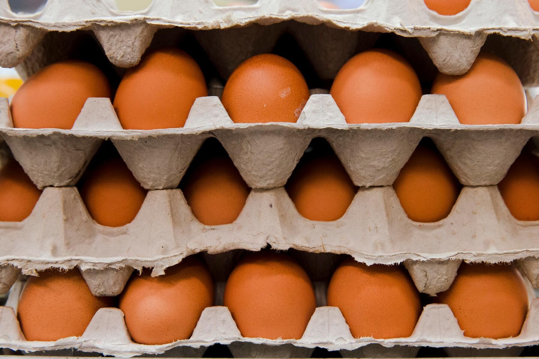 Ägg är hett eftertraktade i coronatider. Arkivbild.