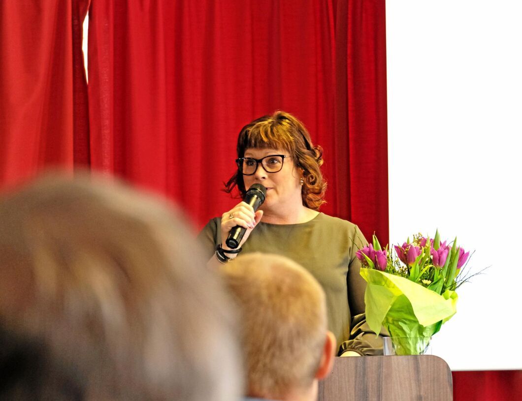 Lotta Folkesson fick nytt förtroende som ordförande för LRF Västerbotten.