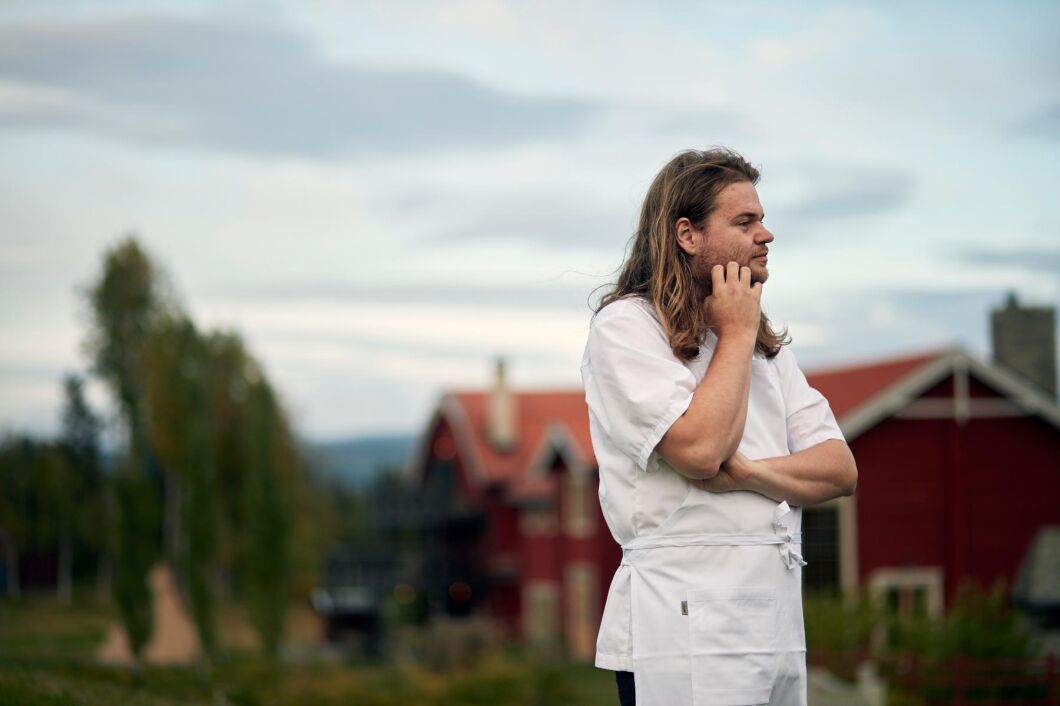 Förra hösten köpte Magnus tillsammans med sin fru Tove en äppelodling i södra Sverige.