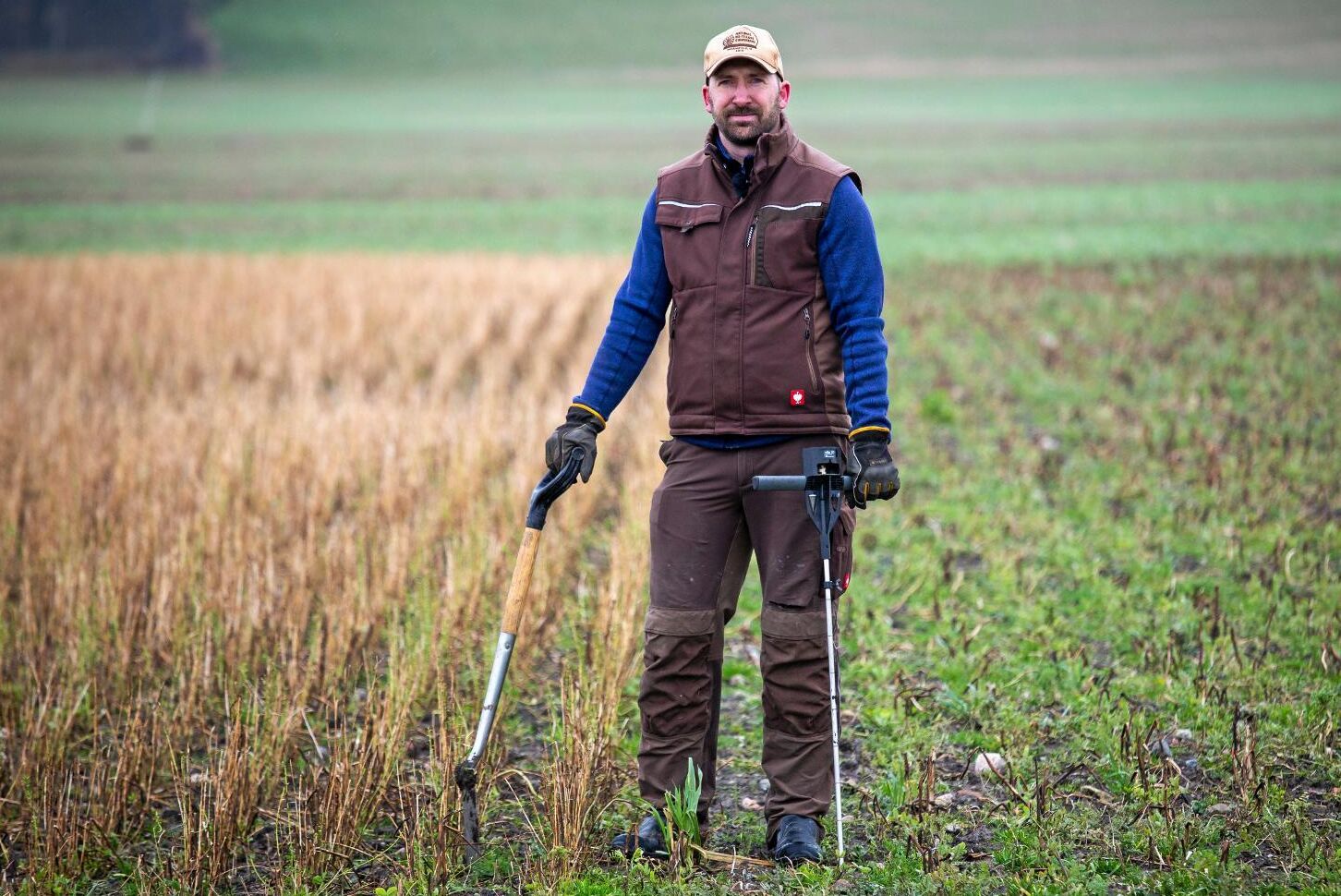 På Krokstorps gård utanför Helsingborg driver Martin Krokstorp växtodlingen enligt principerna i ”conservation agriculture” – nu har han fått utmärkelsen årets bonde.