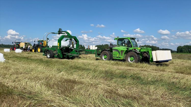 Merlo Multifarmer blev en fullträff under skörden