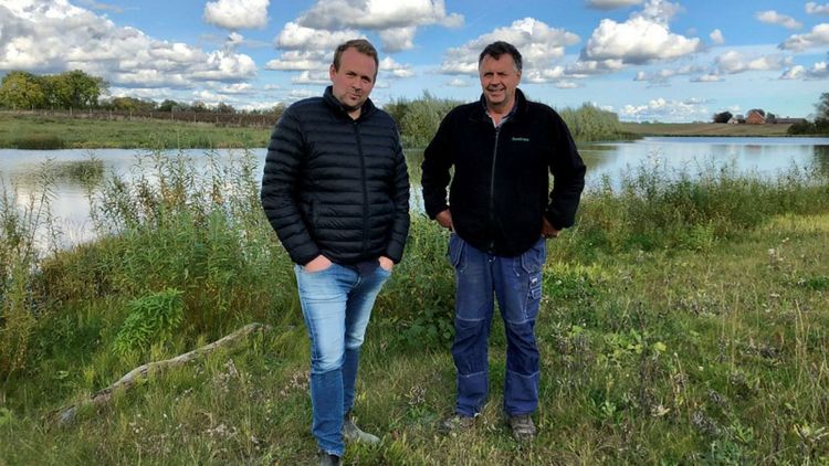 Fördubblade odlingarna med hjälp av nya dammar