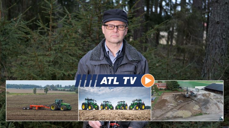 ATL TV: Bättre avrinning med jordskrapa