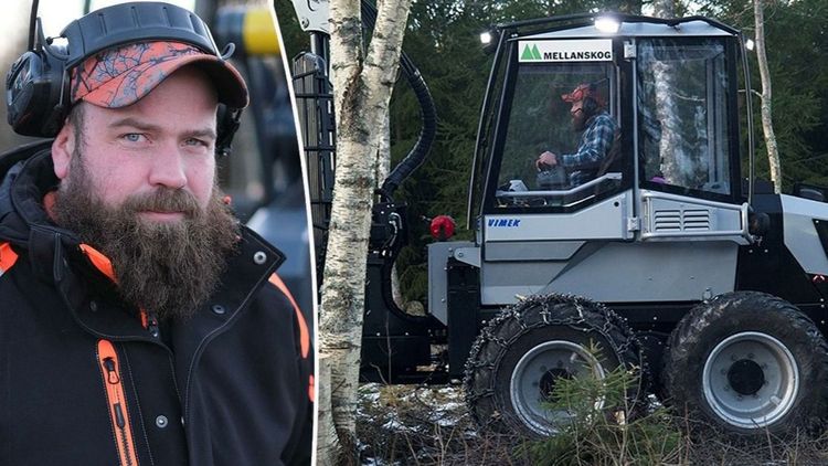 Han köpte första skotaren: ”Stor maskin i liten kropp”