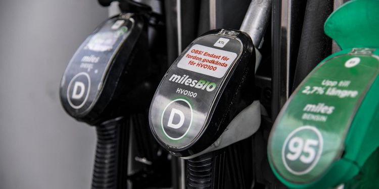 Höjt dieselpris igen efter flera sänkningar