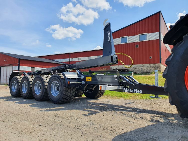 Flakväxlare med fyra axlar