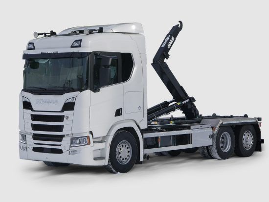 Scania krokbil.