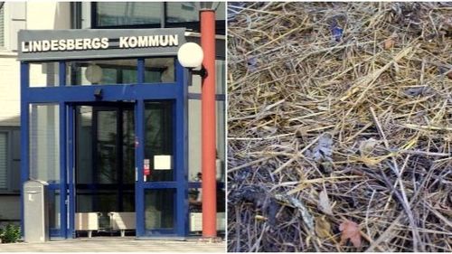Tvist med kommunen ledde till dumpade höbalar