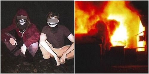 Två döms för brandattack mot minkfarm