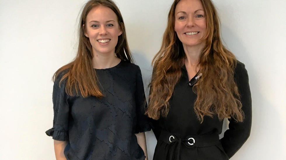 Sara Fröhling Lind, Ungdomsbarometern, och Isabel Moretti, vd för Svenskt Kött.