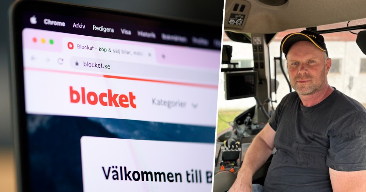 Kraftigt kundtapp för maskinhandlare på nya Blocket